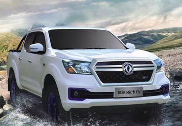 Близкий родственник Mercedes-Benz X-Class, только на электротяге. Представлен электрический пикап Dongfeng Rich 6 EV 