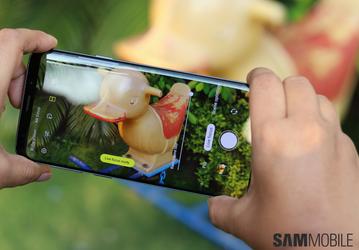 Как у Galaxy S10. Обновление принесло Samsung Galaxy S9 и Note9 новые эффекты камеры 
