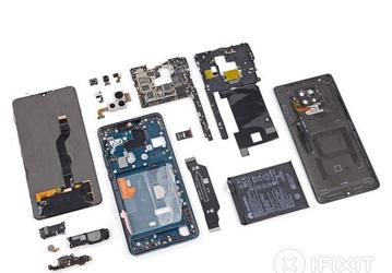 В iFixit разобрали Huawei Mate 20 X 5G — модем 5G обнаружился с трудом