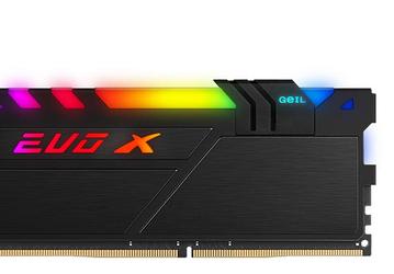 Модули памяти GeIL EVO X II, EVO X II AMD Edition и EVO X II ROG-certified украшены полноцветной подсветкой
