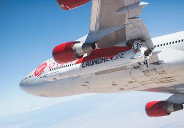 Virgin Orbit готовится к первому тесту, в рамках которого ракету LauncherOne сбросят с самолёта Boeing 747 Cosmic Girl