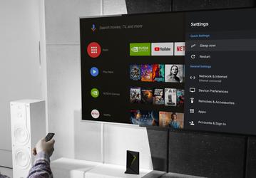 Четырёхлетняя телевизионная приставка Nvidia Shield TV действительно получила Android Pie