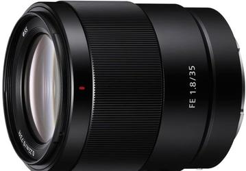 Модель FE 35mm F1.8 пополнила линейку полнокадровых объективов с байонетом Sony E