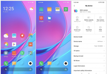 Первый взгляд: новая MIUI 10 на базе Android Q 10 для смартфона Xiaomi Mi 9