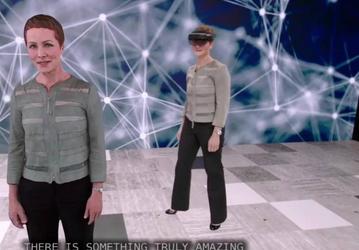 Видео дня: виртуальный клон-переводчик, созданный силами гарнитуры Microsoft HoloLens 