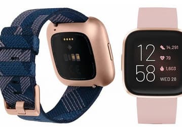 Появились живые фото умных часов Fitbit Versa 2 