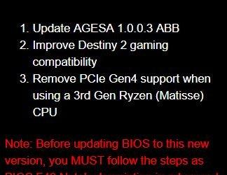Gigabyte убрала поддержку PCIe 4.0 в системных платах на чипсетах AMD серий 300 и 400