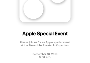 Официально: следующая презентация Apple пройдёт 10 сентября. Всё указывает на то, что это будет iPhone XI