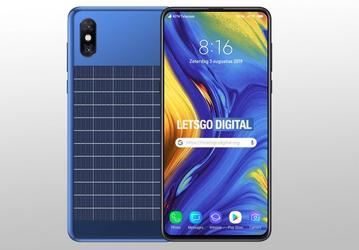 Камера скрыта под экраном. Xiaomi готовит безрамочный смартфон с солнечной батареей