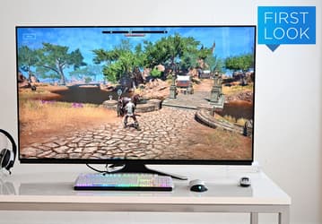 Огромный игровой монитор Alienware 55 OLED Gaming Monitor оценили в... 4000 долларов