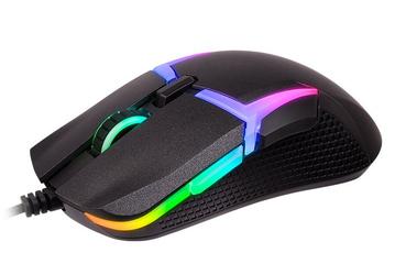 В мыши Thermaltake Level 20 RGB используется оптический датчик разрешением 16 000 точек на дюйм