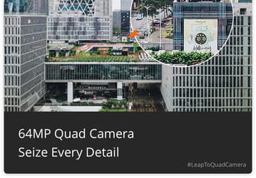 Примеры фотографий, сделанных на камеру первого 64-мегапиксельного смартфона 