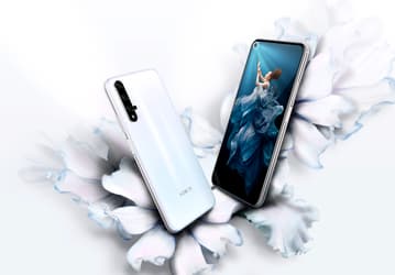 Honor 20 теперь доступен в России в морозно-белом цвете