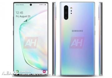 Официальный рендер Samsung Galaxy Note10+ 5G 