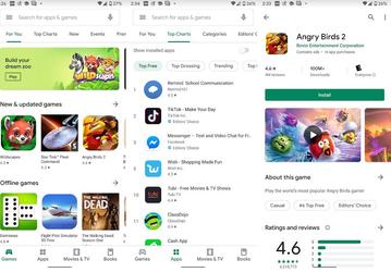 Магазин Google Play наконец-то получил новый дизайн