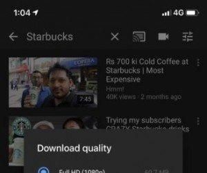 YouTube Premium наконец позволяет скачивать видео разрешением 1920 х 1080 пикселей