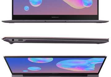 Ноутбук Samsung Galaxy Book S предстал на официальных изображениях