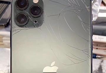 Так выглядит разбитый iPhone 11 Pro