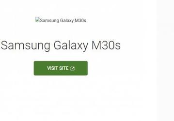Основные характеристики смартфона Samsung Galaxy M30s подтверждены каталогом устройств Google