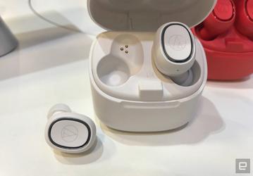 Audio-Technica ATH-CKS5TW — полностью беспроводные наушники, автономность которых без футляра составляет... 15 часов