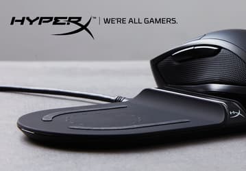 Игровая мышь HyperX Pulsefire Dart поддерживает беспроводную зарядку по стандарту Qi