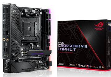 На системной плате Asus ROG Crosshair VIII Impact есть нестандартно используемый слот SO-DIMM
