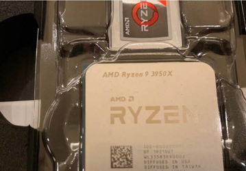 Фото дня: 16-ядерный процессор Ryzen 9 3950X