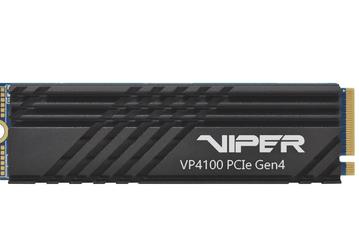 Твердотельные накопители Patriot Viper VP4100 оснащены интерфейсом PCIe Gen4 x4