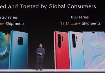 Продано более 17 млн Huawei P30 и 16 млн Huawei Mate 20