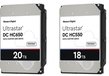 До конца года Western Digital начнёт поставки HDD объёмом 20 ТБ