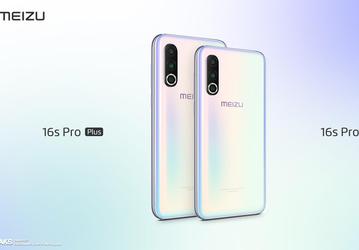 Новый флагман Meizu 16s Pro Plus позирует на рендере