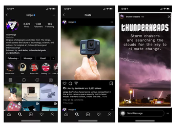 Instagram для iOS почернел вслед за версией для Android