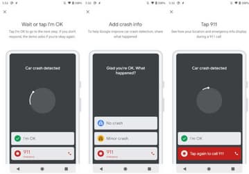 Google научит смартфоны определять ДТП и самостоятельно звонить в службу спасения