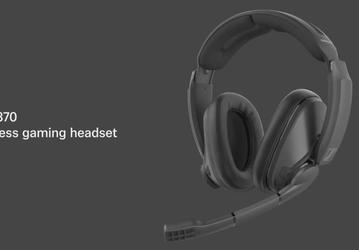 Беспроводная игровая гарнитура Sennheiser GSP 370 работает без подзарядки 100 часов
