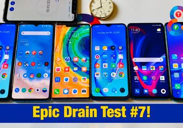 Xiaomi Mi 9T Pro, Redmi Note 8 Pro, OnePlus 7T, Huawei Mate 30 Pro и другие смартфоны сравнили по времени работы в реальных условиях