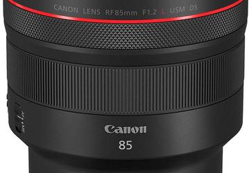 Представлен объектив Canon RF 85mm F1.2L USM DS 