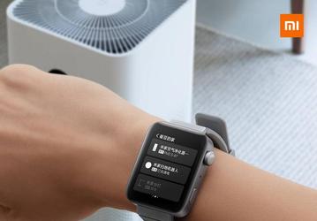 Часы Xiaomi Mi Watch на первом качественном фото используют для управления умным домом