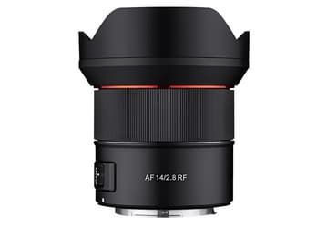 Samyang AF 14mm f/2.8 RF станет первым сторонним автофокусным объективом для камер Canon EOS R