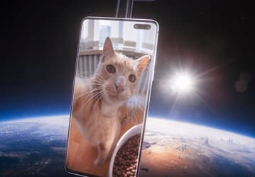 Астрофотография по версии Samsung. Компания запустит смартфон в стратосферу