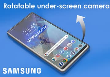 Галерея дня: у смартфона-слайдера Samsung скрытая камера вращается вместе с выдвижным гибким экраном