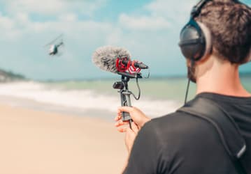 Микрофон Rode NTG5 имеет круглые акустические порты