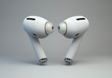 Фен в миниатюре: опубликован рендер наушников Apple AirPods 3