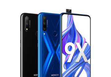 Новый смартфон Honor 9X: панорамный FullView экран и тройная камера 48 МП