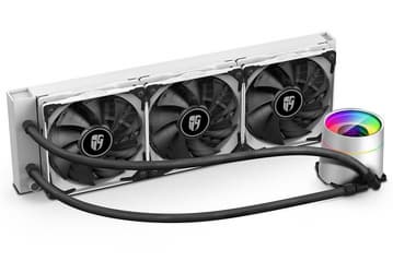 Система жидкостного охлаждения DeepCool Storm Castle 360EX White стоит 160 евро