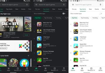 Google Play «почернеет» на всех смартфонах, но есть нюанс