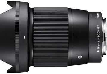 Представлены объективы Sigma 16mm F1.4 DC DN Contemporary, 30mm F1.4 DC DN Contemporary и 56mm F1.4 DC DN Contemporary для камер Canon EF-M 