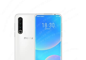 Meizu 17 с квадрокамерой позирует на рендере