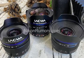 Venus Optics готовит к выпуску еще три модели объективов Laowa с креплением Nikon Z