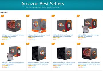 Зачем покупать Intel, если есть AMD? Процессоры Ryzen заняли 12 первых мест в рейтинге самых продаваемых CPU на Amazon
