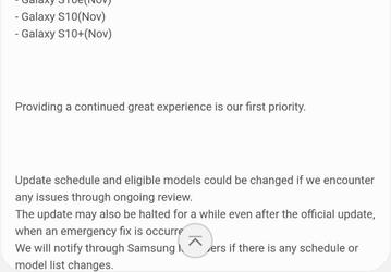 Вот когда ваши смартфоны Samsung получат Android 10